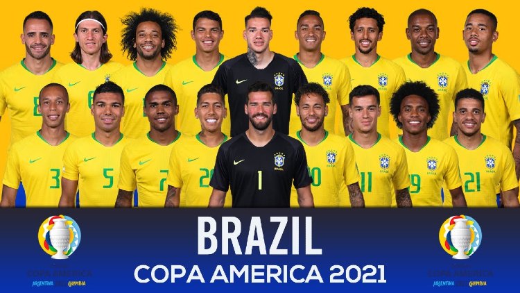 Brazil Squad Copa America 2021